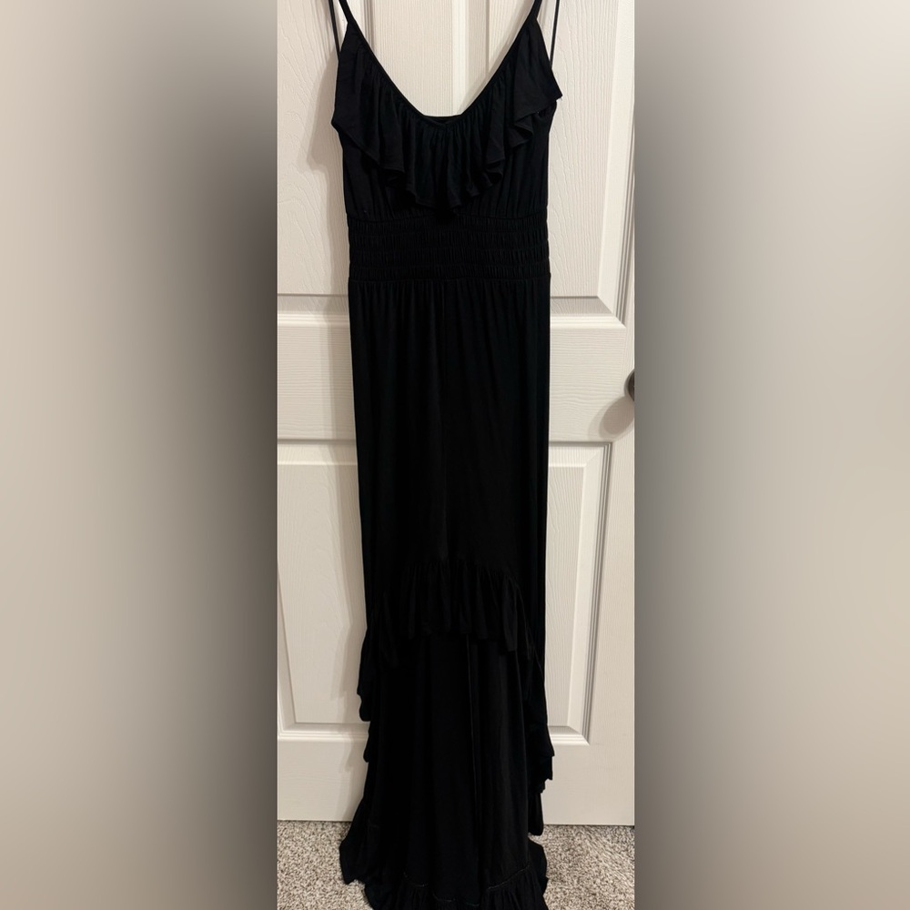 Express ruffle maxi dress